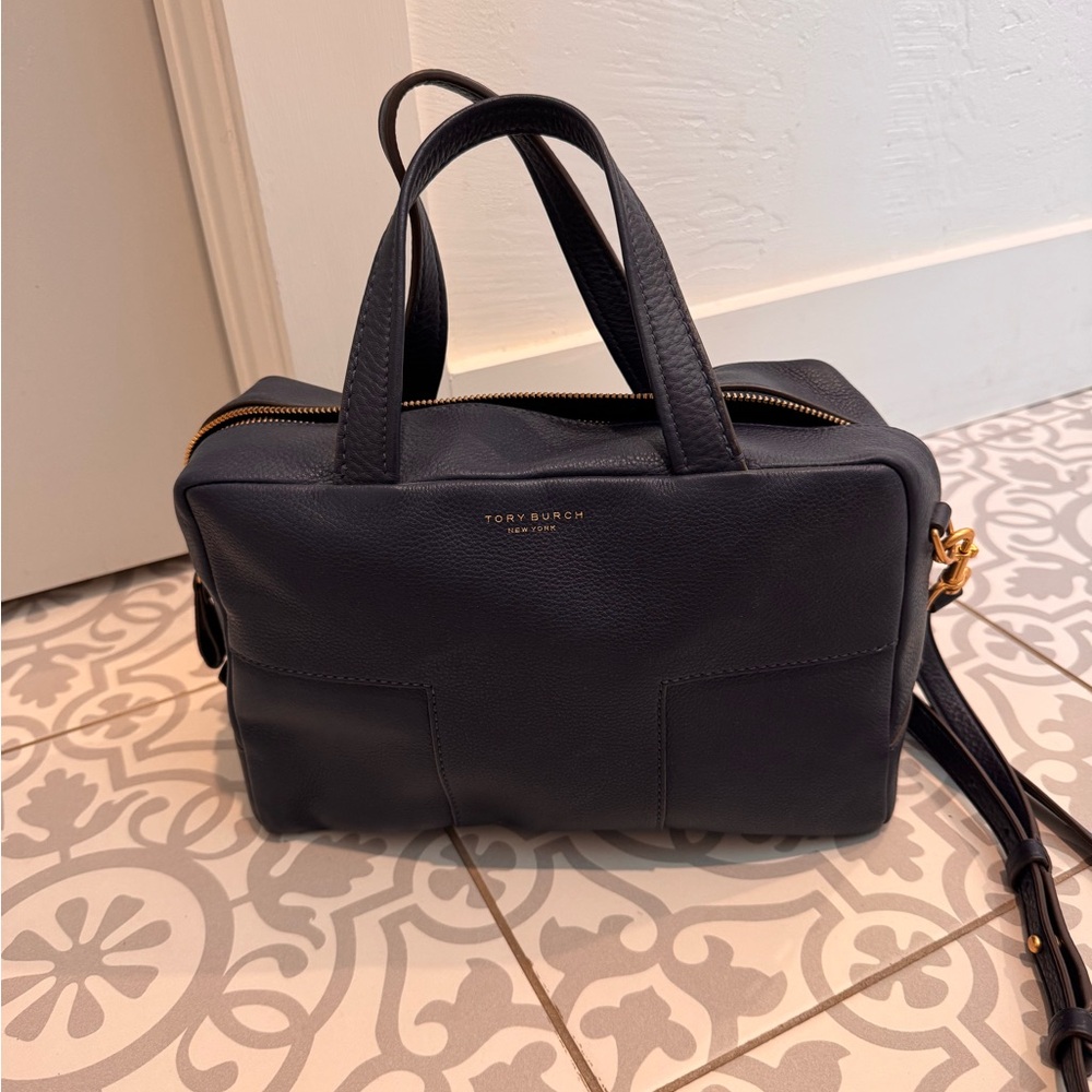 Tory Burch Navy Blue Crossbody Bag